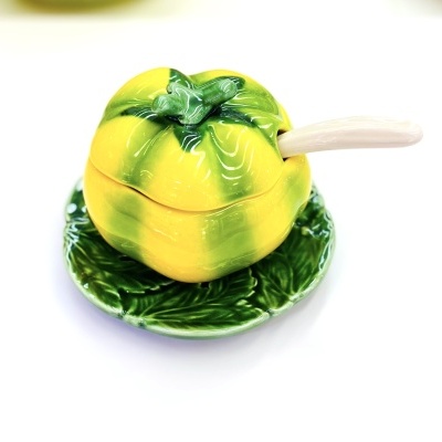 Açucareiro Tomate (Amarelo)