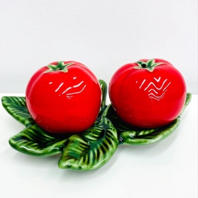 Saleiro/Pimenteiro Tomate (Vermelho)