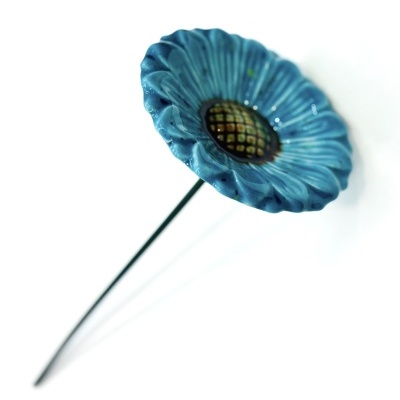 Gerbera Azul Turquesa