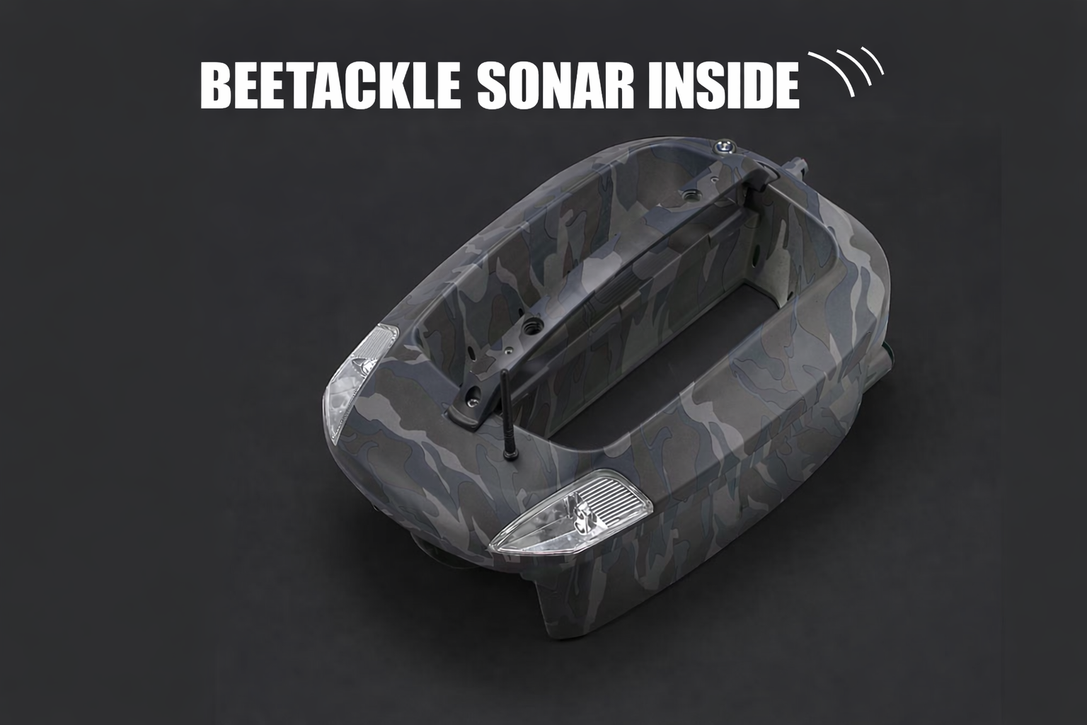 BEETACKLE Integrated Sonar Bait Boat Urban Camo (BT7) BEETACKLE Integrated Sonar Bait Boat Urban Camo (BT7)