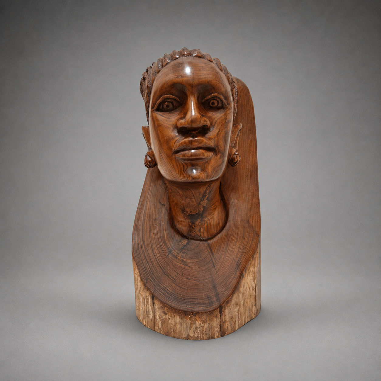 Busto de Mulher com Tranças Busto de Mulher com Tranças