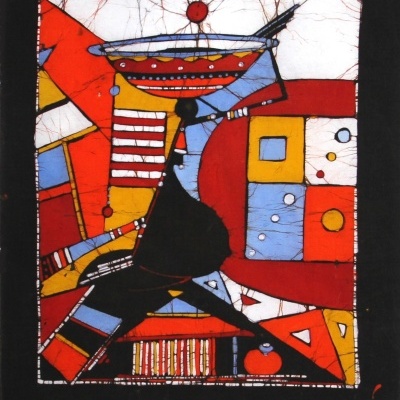 Mulher com Cesto by Rungo