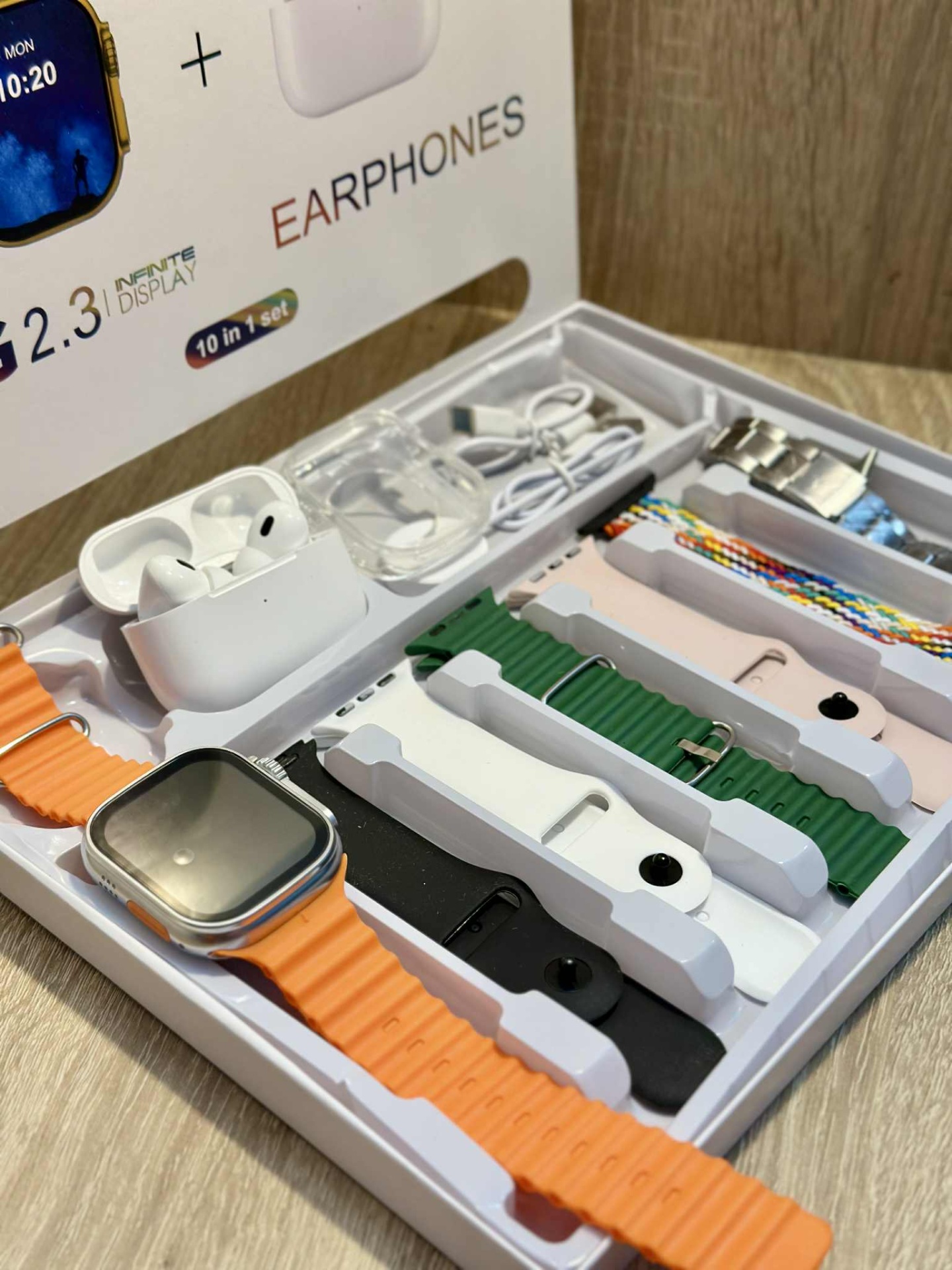 Smartwatch + Earphones i20 ULTRA 3 MAX Smartwatch + Earphones i20 ULTRA 3 MAX