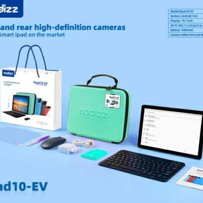 KIT Tablet + teclado + rato + caneta táctil + bolsa protetora