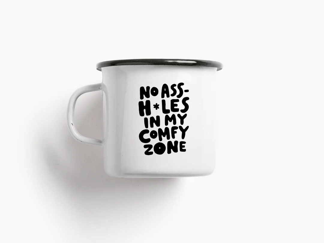 Caneca esmalte - Comfy Zone Caneca esmalte - Comfy Zone