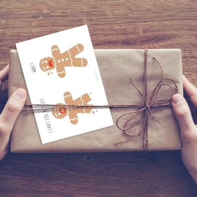 Postal Natal Typealive peppercake Man