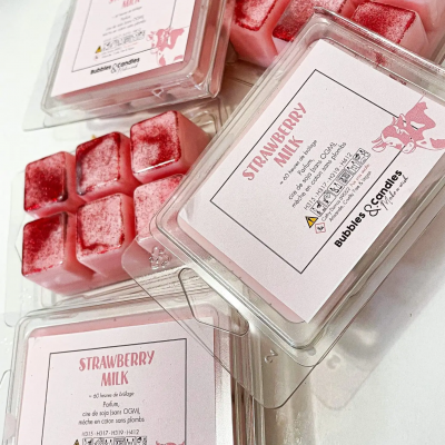 Bubbles & Candles pastilha de fusão