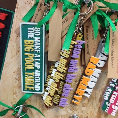 "Os nossos Dizeres" - " Our Sayings"   Porta chaves