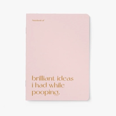 Caderno  A5 Pooping...