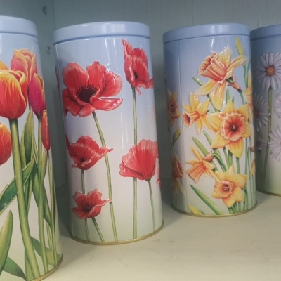 Latas florais