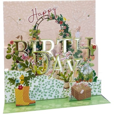 Pictura postal Pop Up aniversário no campo 21149