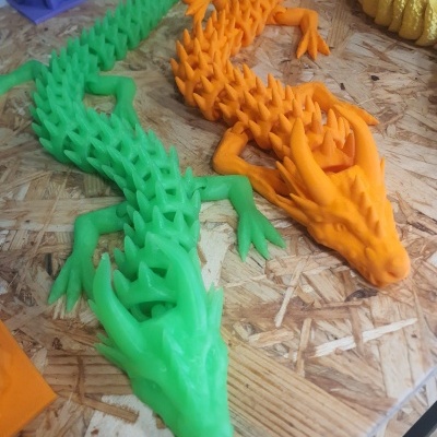 Dragão Flexível 36cm