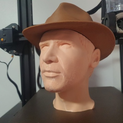 Busto Indiana Jones - Harrison Ford