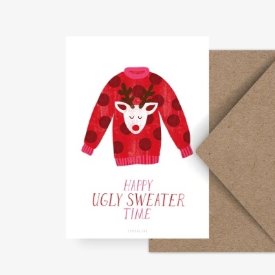Postal Natal Typealive ugly sweater