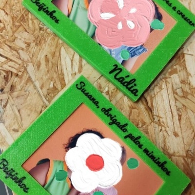 Moldura pequena íman professora/educadora