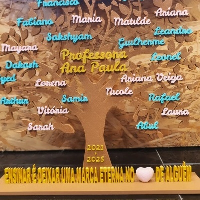 Árvore família / professora