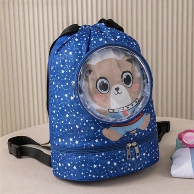 Mochila piscina/praia urso