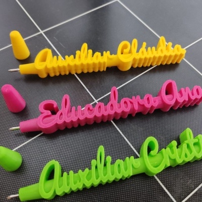 Caneta Com nome ou Professora/educadora...