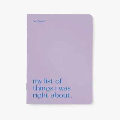 Caderno A5 - right about