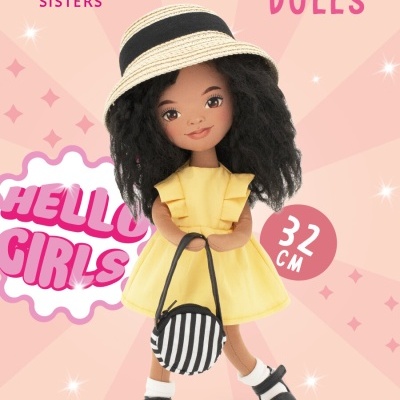 Boneca Sweet  Sisters - Tina de chapéu de palha