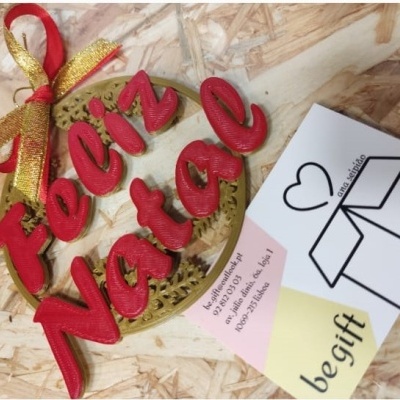 BOLA DE NATAL PERSONALIZÁVEL (modelo1)