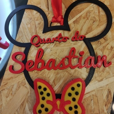 Caçador de sonhos  Nome"quarto do...." Mickey