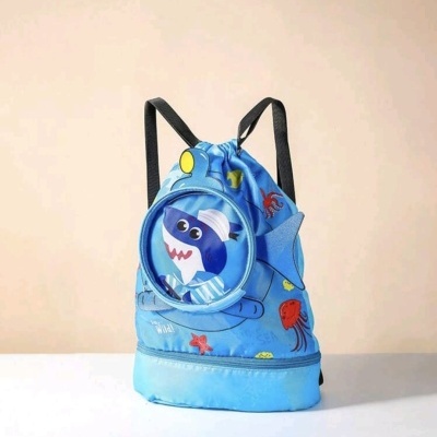 Mochila piscina/praia tubarão