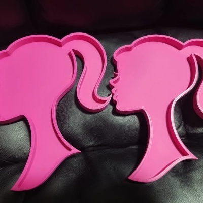 Bandeja Barbie aprox. 25cm