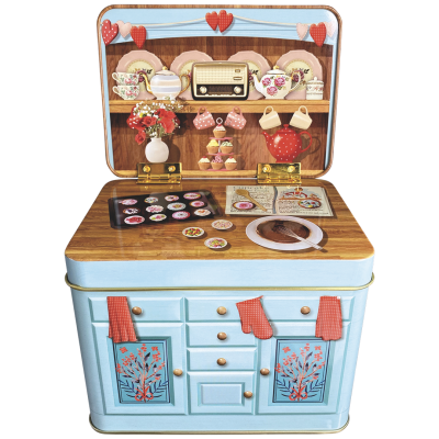 Caixa cozinha cupcakes