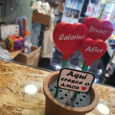 Vaso personalizado amor
