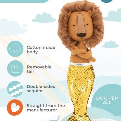 Simon o leão sereia