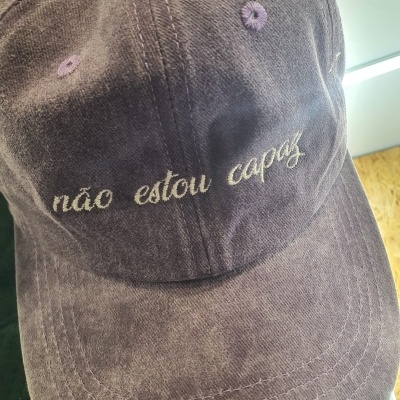Boné Não estou capaz