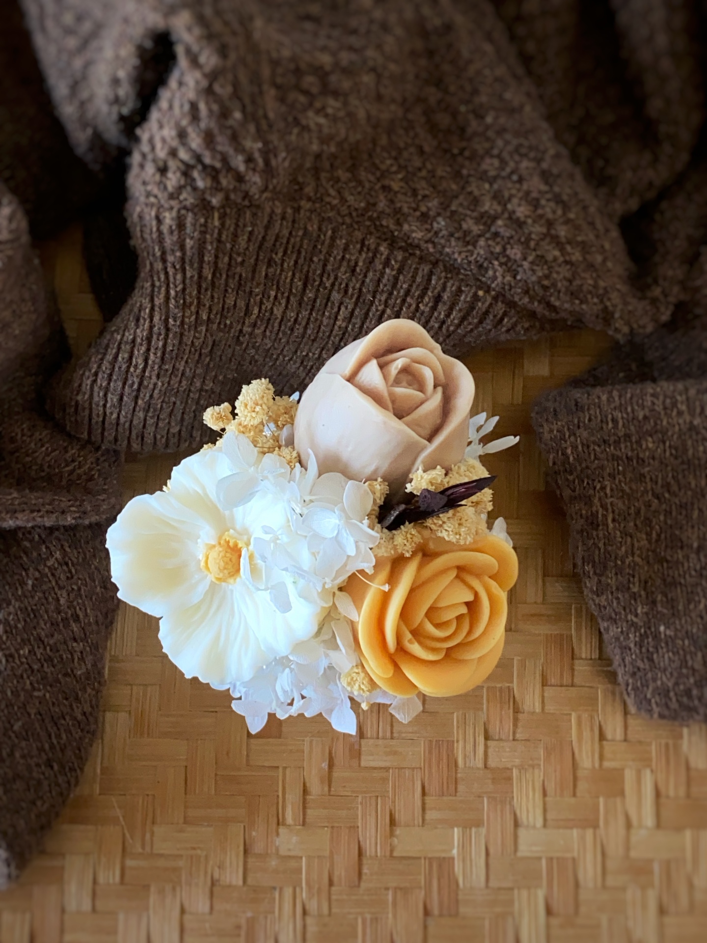 Mini Arranjo Floral - Especiarias de Outono