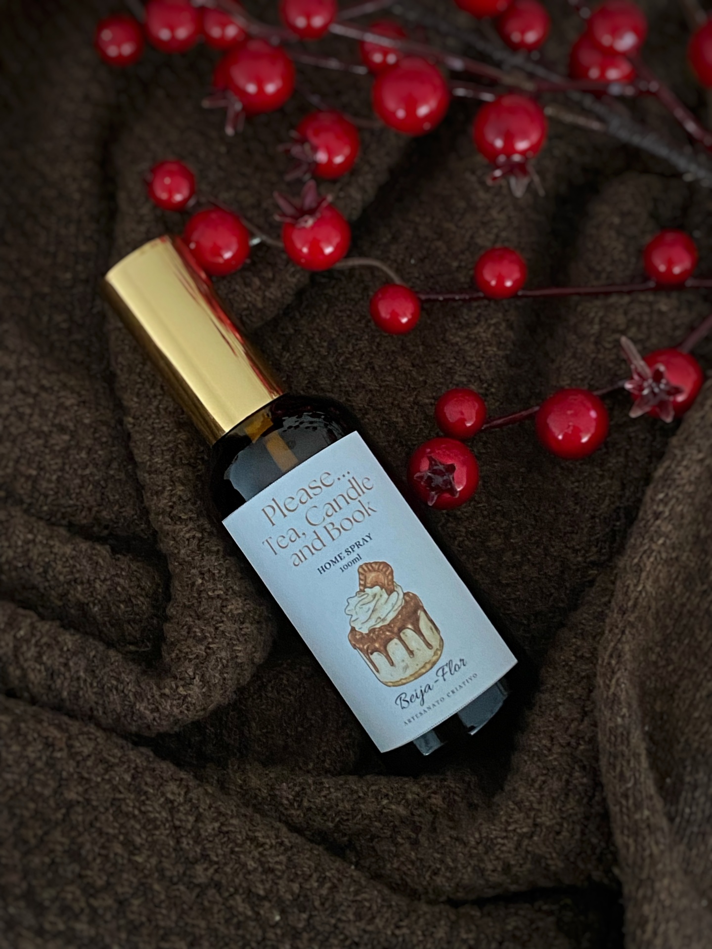 Home Spray - Please...Tea, Candle and Book