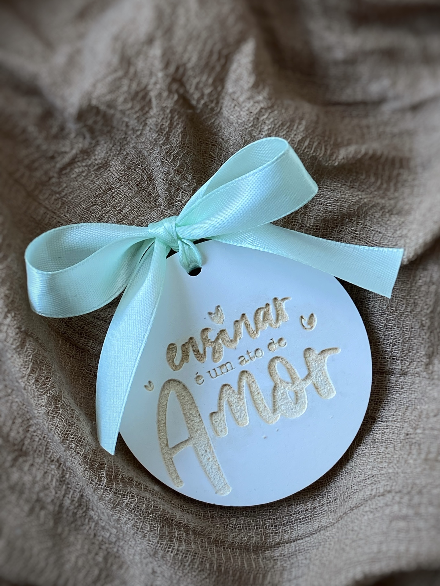 Box - Arranjo com placa Professora