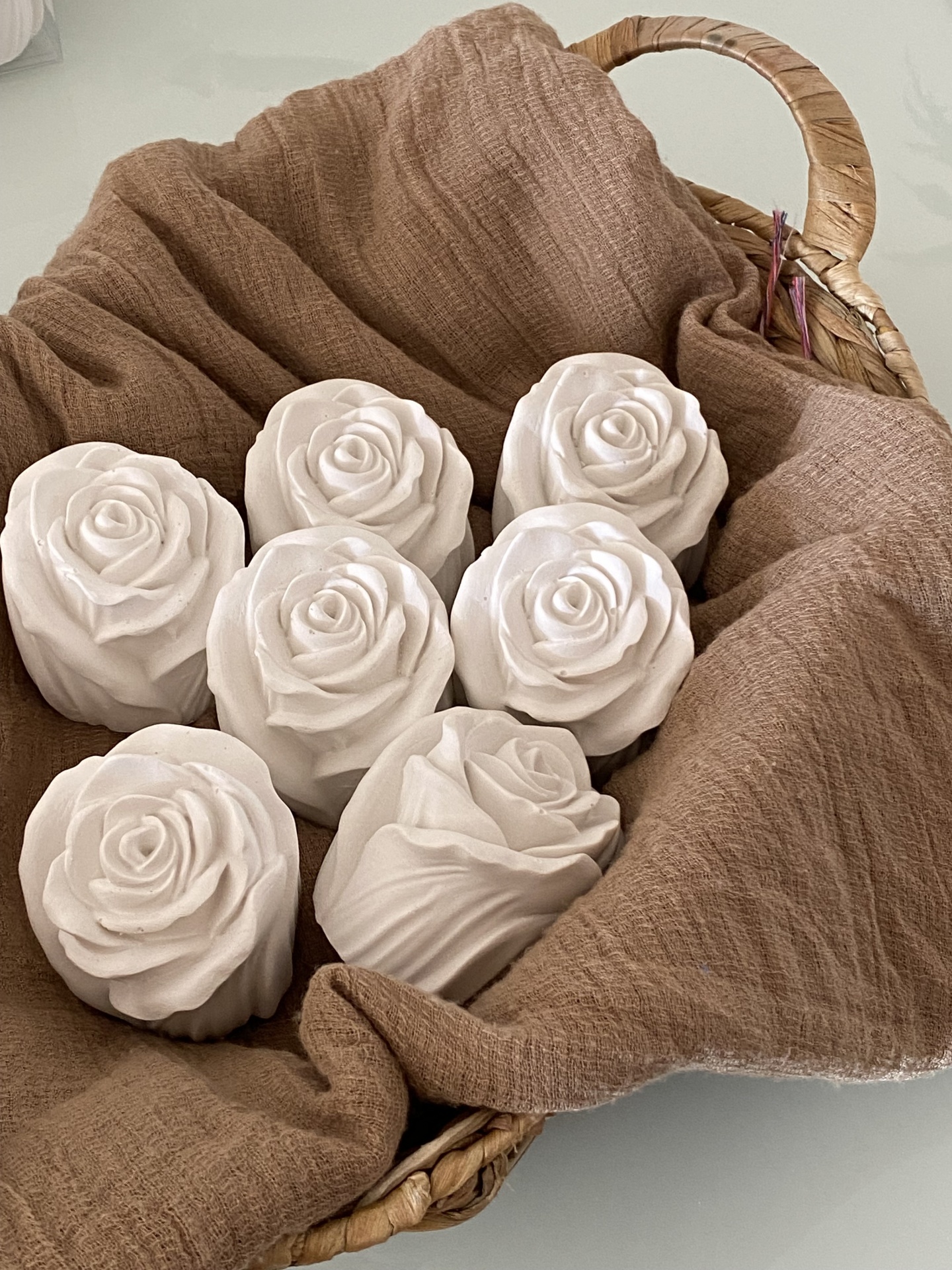 Lembrança - Rosa Gesso perfumado