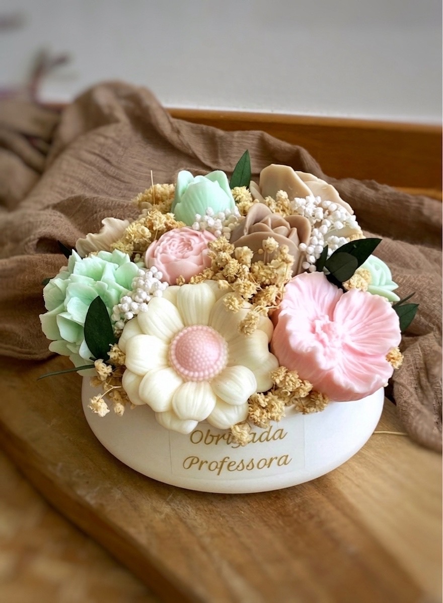 Arranjo Floral - Obrigada Professora