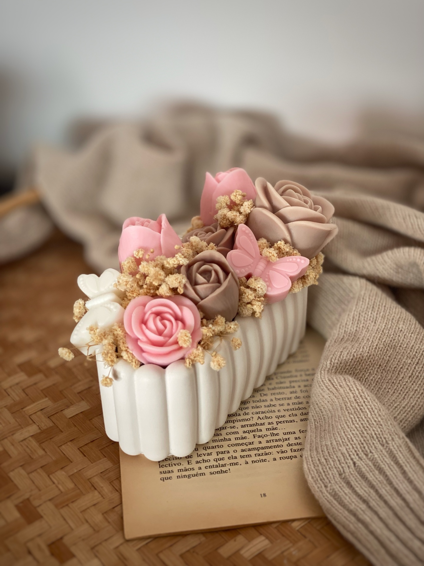 Arranjo Floral Borboleta