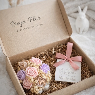 Box Arranjo Floral Madrinha