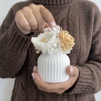 Mini Arranjo Floral - Especiarias de Outono