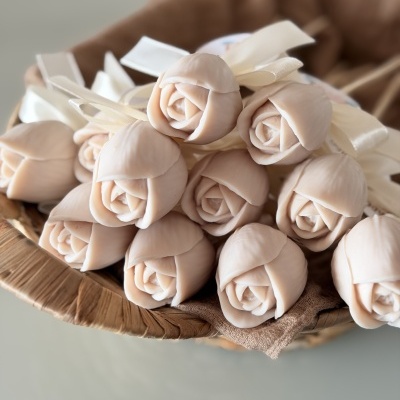 Lembrança - Tulipa de cera  perfumada