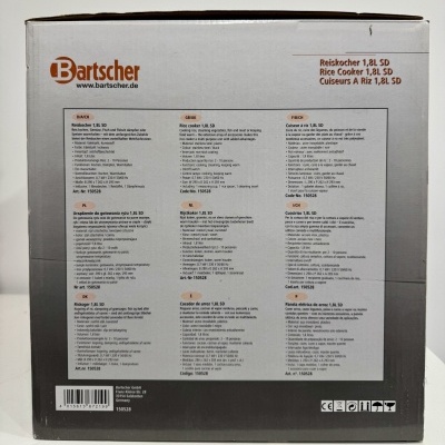 Cozedor de Arroz 2-10 Pessoas Bartscher