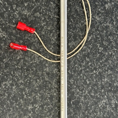 Resistência metálica Metlor para Salamandras a Pellets