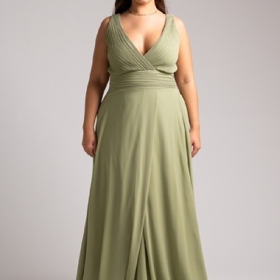 Vestido CARINE TG - Verde Oliva