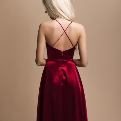 Vestido Doriane Curto Bordô