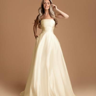 Vestido "ALIZEE" - Amarelo