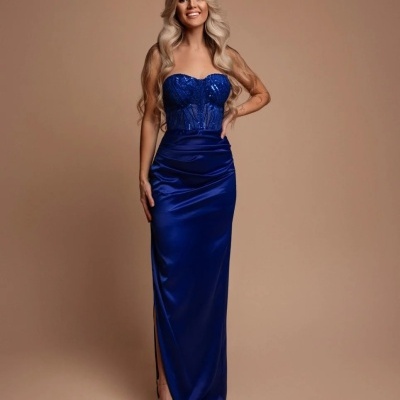 Vestido "Rose" Azulão