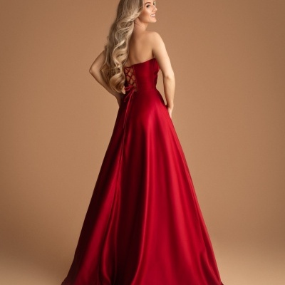 Vestido "RUTH" - Vermelho Cereja
