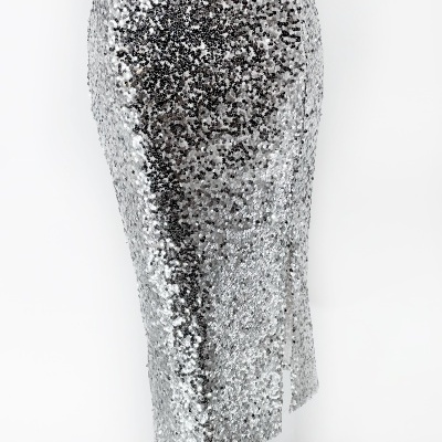 Saia Midi Lantejoulas 3018