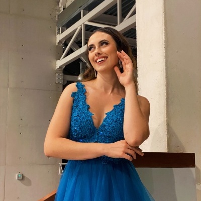 Vestido "Sabrina" Petróleo